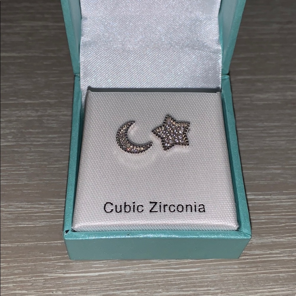 Star and Moon Earrings